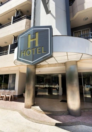 Fachada do hotel